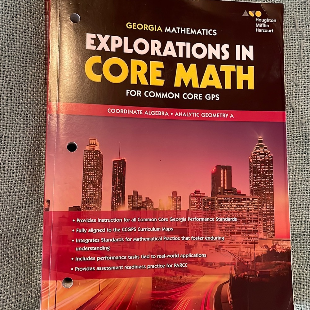 Explorations in Core Math Textbook